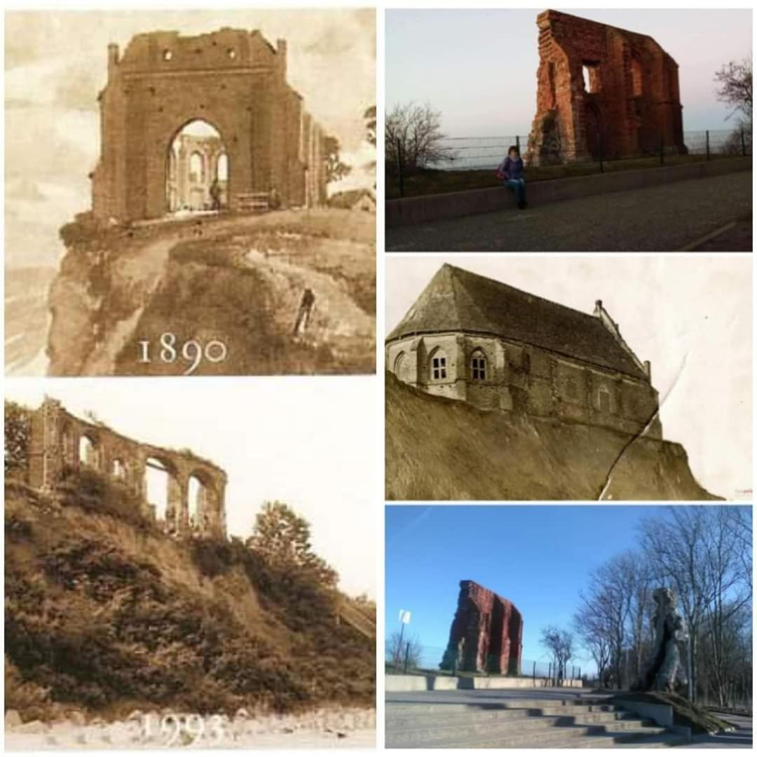 Apartamenty Obok Ruin Trzęsacz Dış mekan fotoğraf